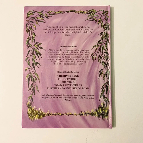 Vintage 1983 Tales From The Wind In The Willow Home Sweet Home Kenneth Grahame - Picture 12 of 13